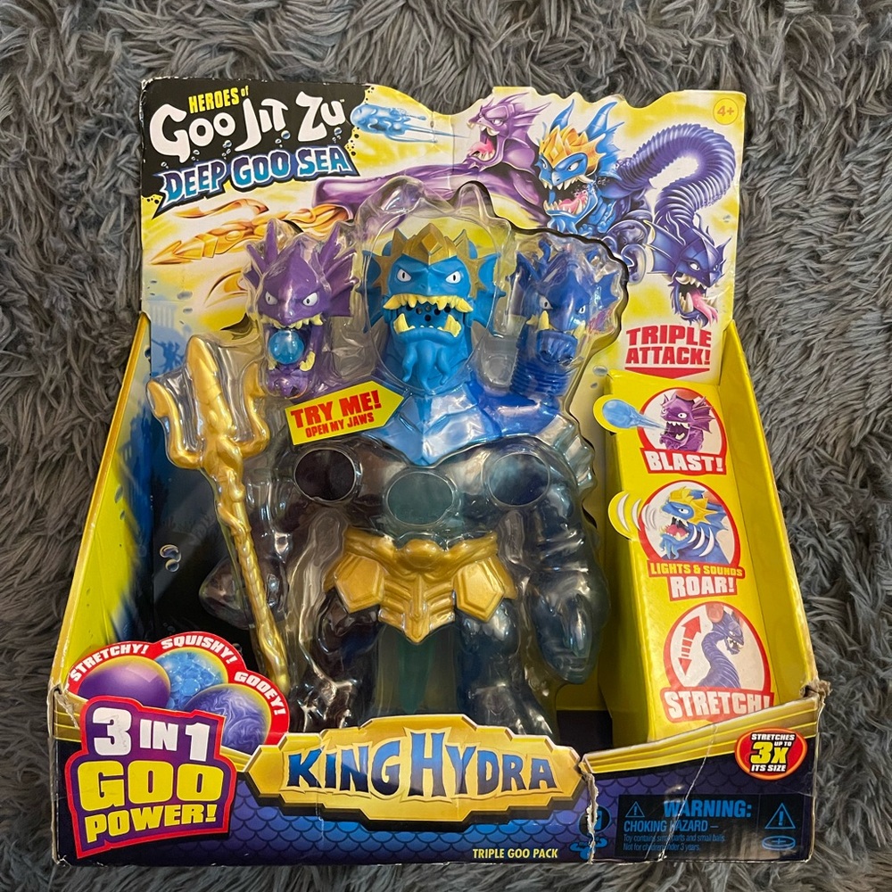 Heroes Goo Jit Zi Deep Goo Sea King Hydra Figure